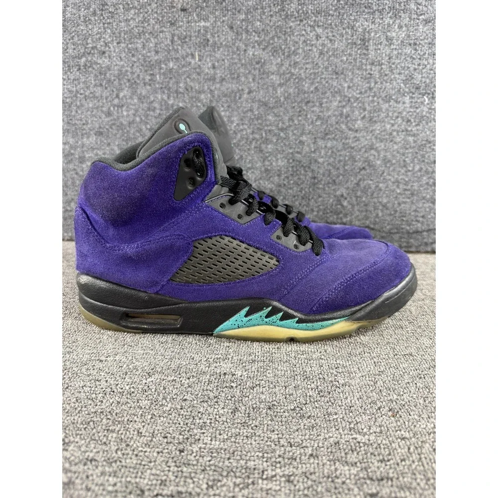 Jordan Air Jordan 5 Retro Alternate Grape Shoes Mens 11 Purple Suede 136027 500